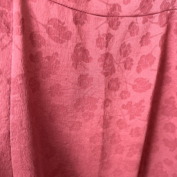 Anthropologie Current Air Los Angeles burgundy off the shoulder midi dress - Picture 4 of 6